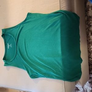 Torrid super soft knit green tank 2x